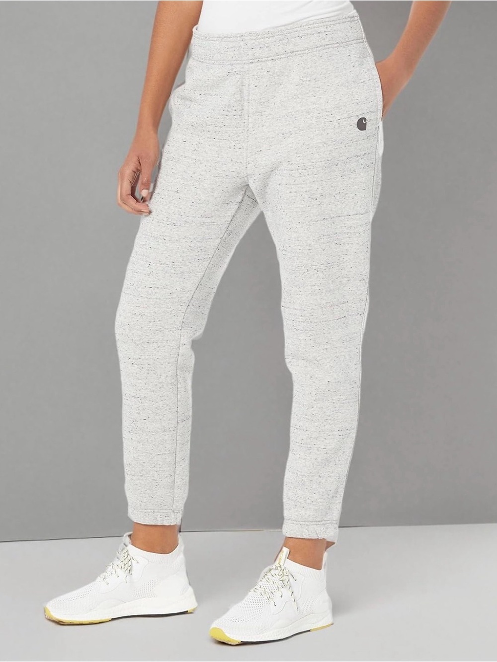 Carhartt Light Heather Gray Men's Jogger Sweatpants